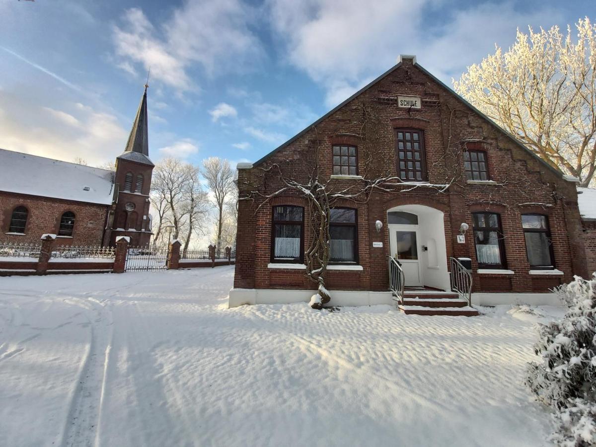 Apartamento Alte Schule Waddens Butjadingen Exterior foto